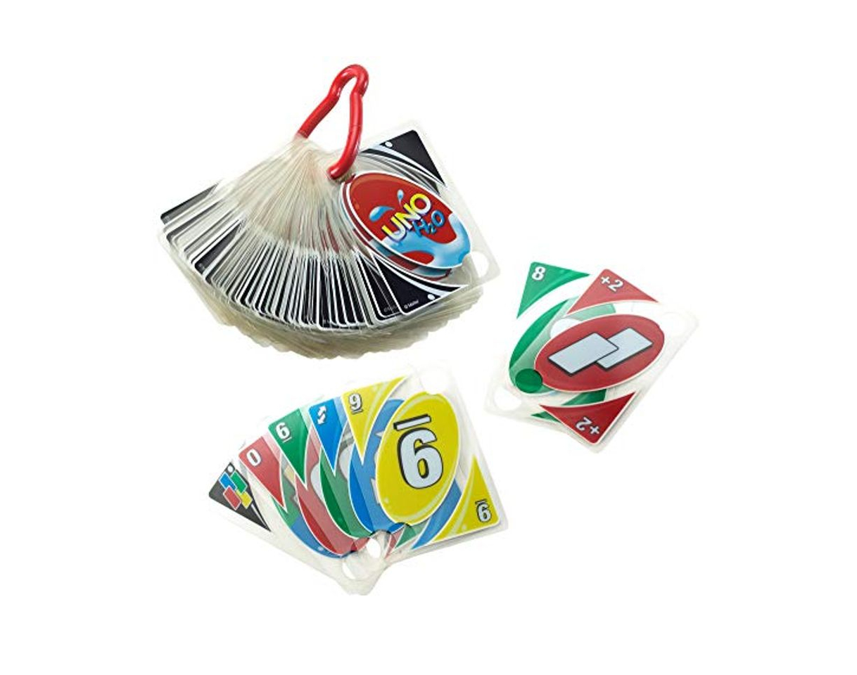 Social Mattel UNO H2O To Go H20 Juego de cartas Multicolor