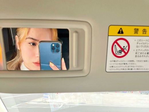 Car selfie 