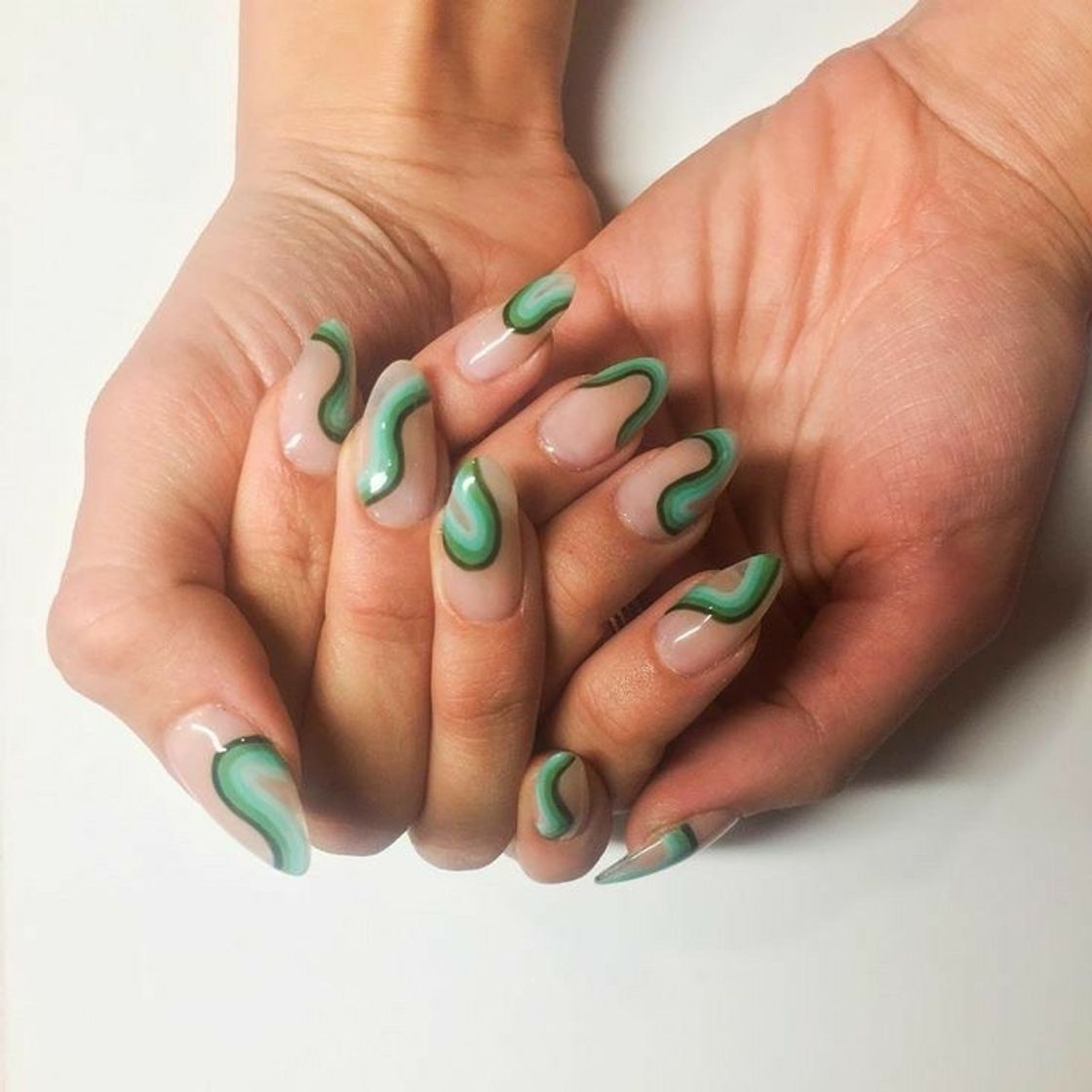 Moda Green Nails 