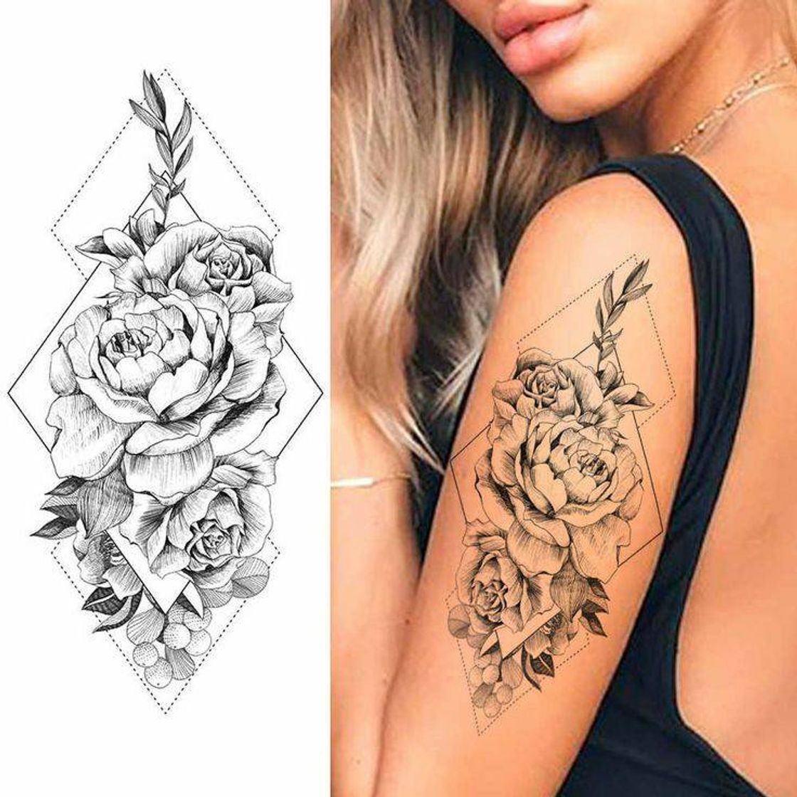 Moda Tatuagem feminina braço 