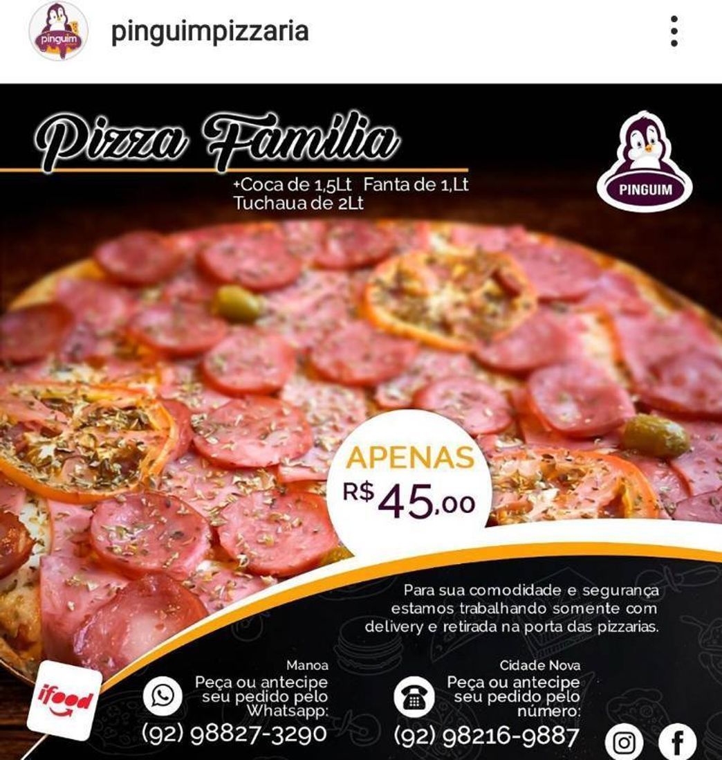 Restaurantes Pizzaria Pinguim