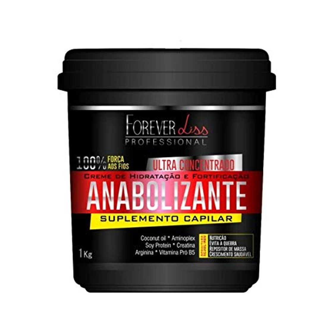 Product Forever Liss Anabolizante Hair Nutrition Suplemento Máscara 950g