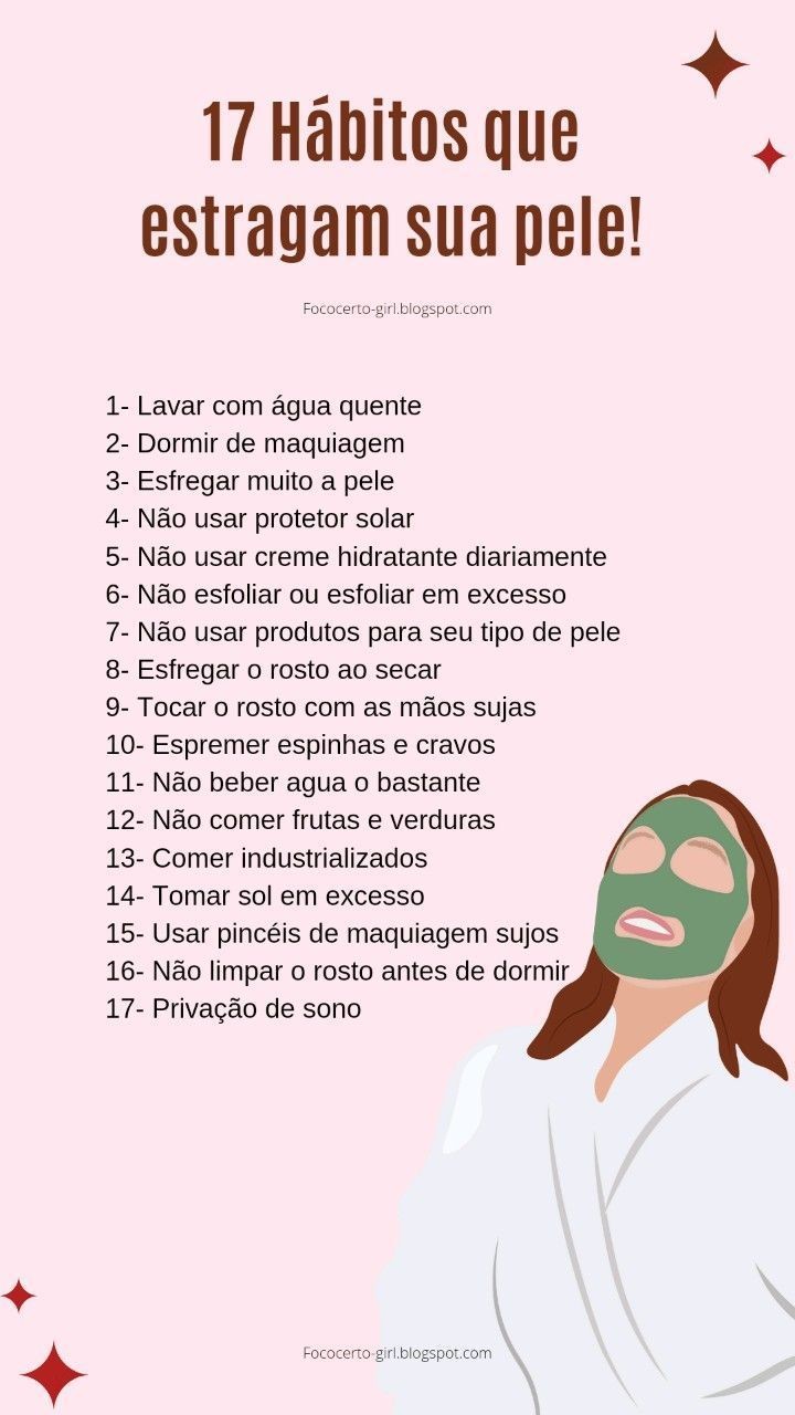 Social ✨Cuidado com a pele.✨