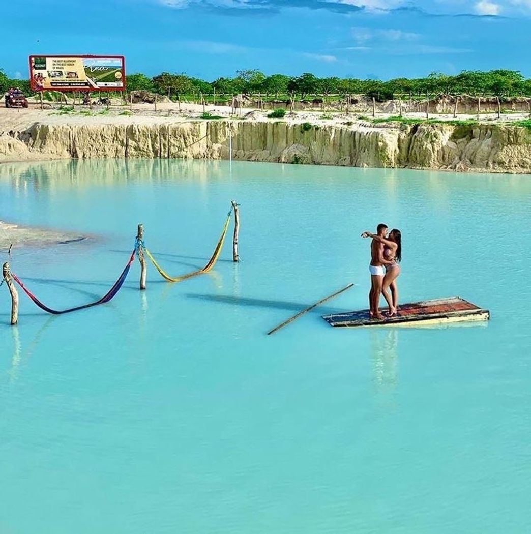 Fashion Buraco azul de Jericoacoara 