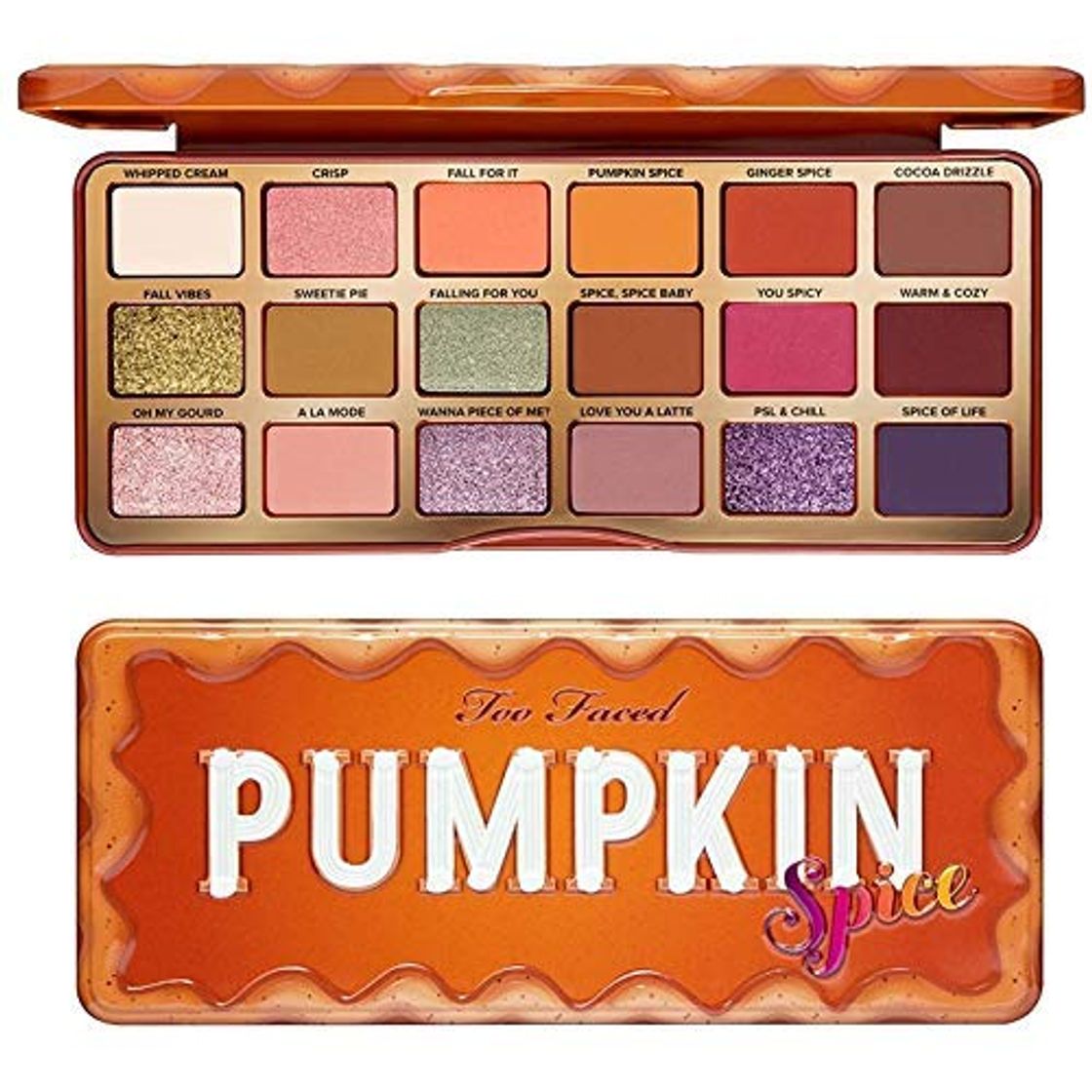 Social TOO FACED PUMPKIN EYESHADOW PALETTE