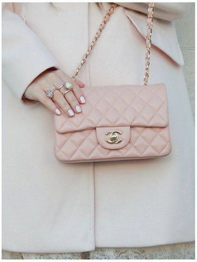 Chanel handbags pink