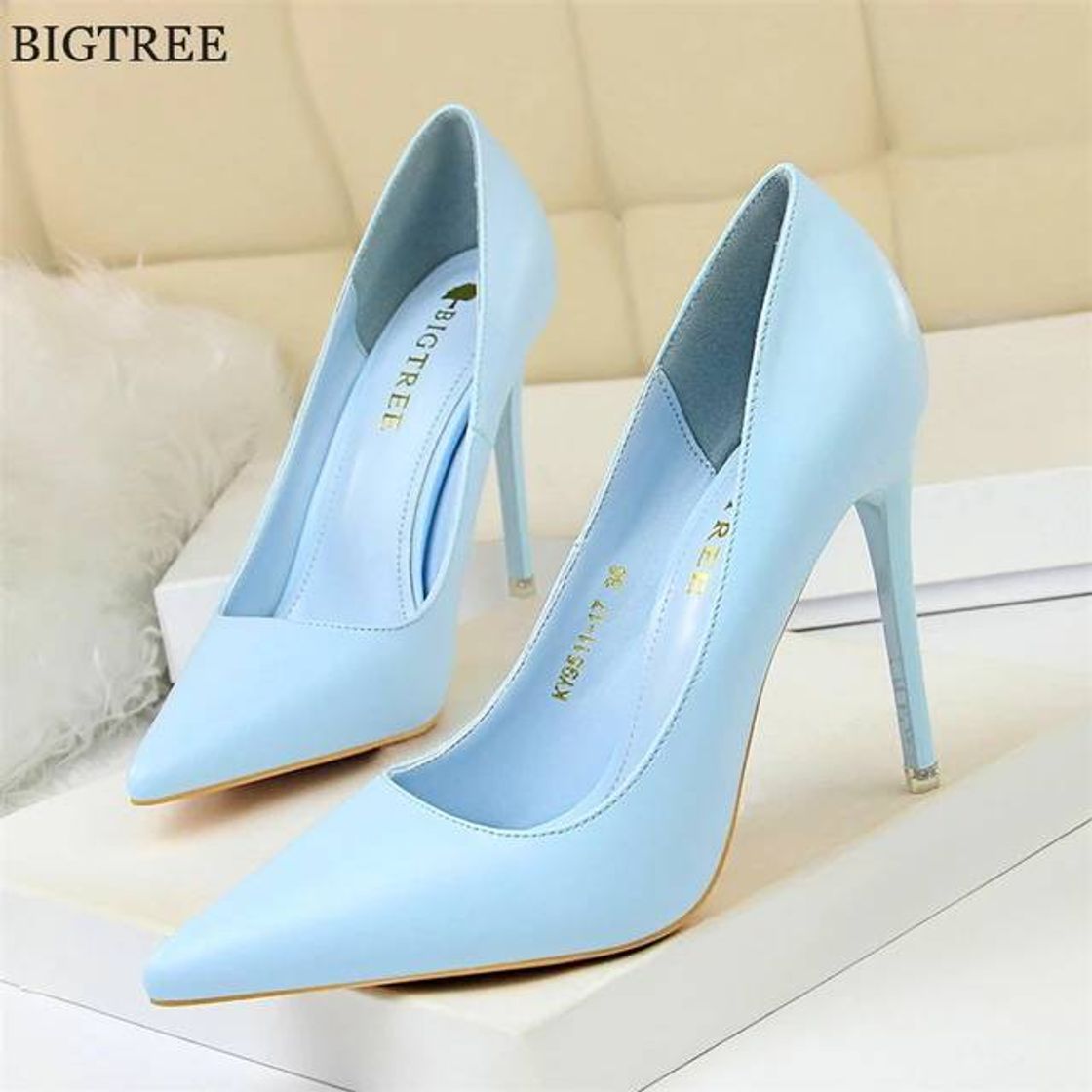 Fashion Blue Heels