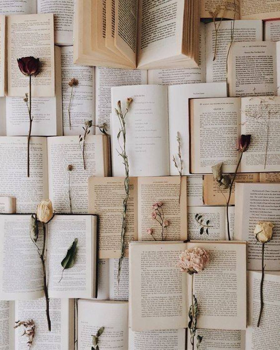 Moda Livros e flores 🌼