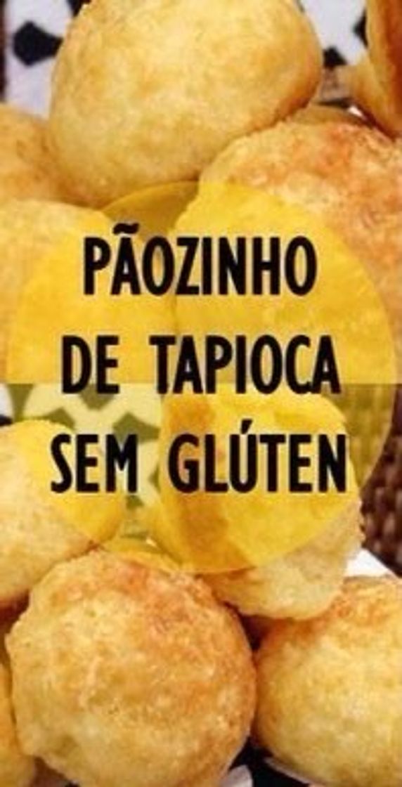 Moda Pãozinho de tapioca sem glúten 