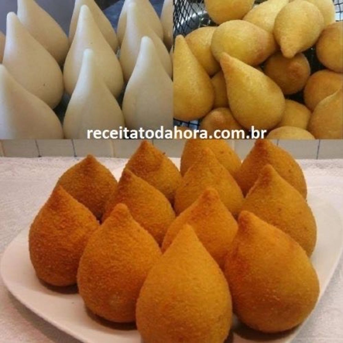 Moda Coxinha com massa de batata