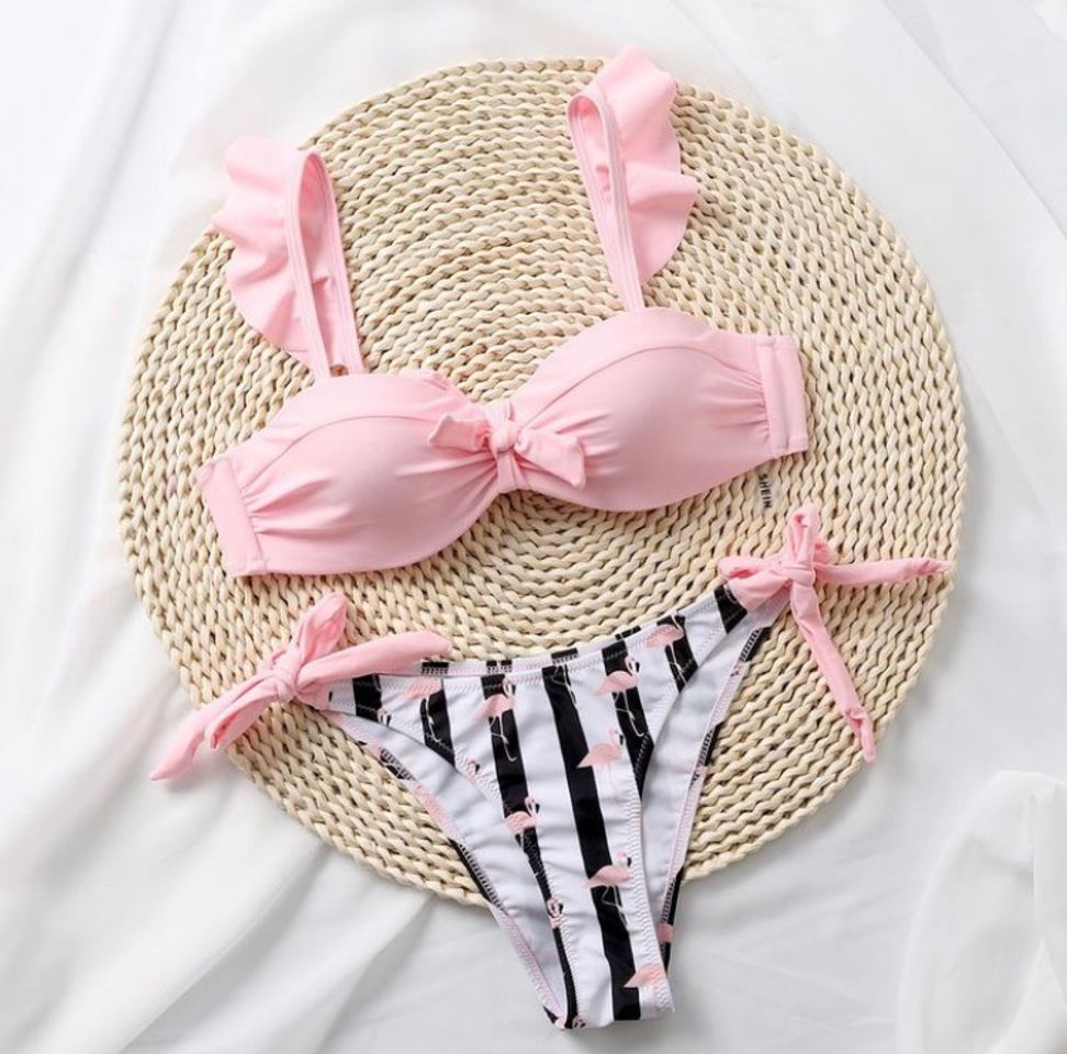 Biquíni de flamingo 