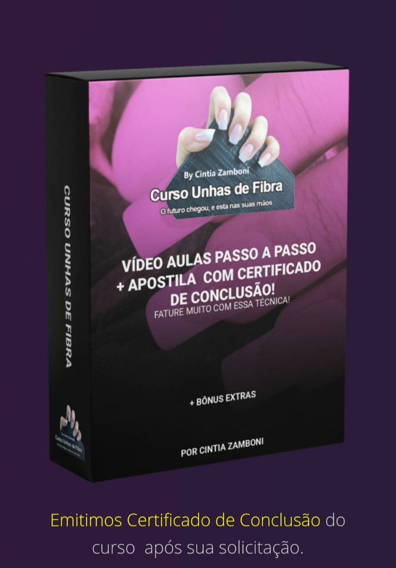 Moda Curso de unhas de fibra. 