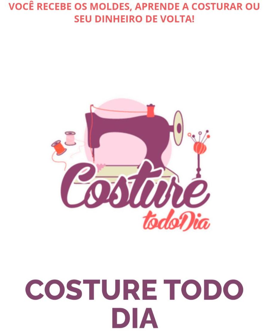 Moda Curso Costure todo dia + moldes