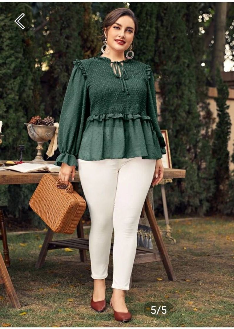 Fashion Blusa Plus size.