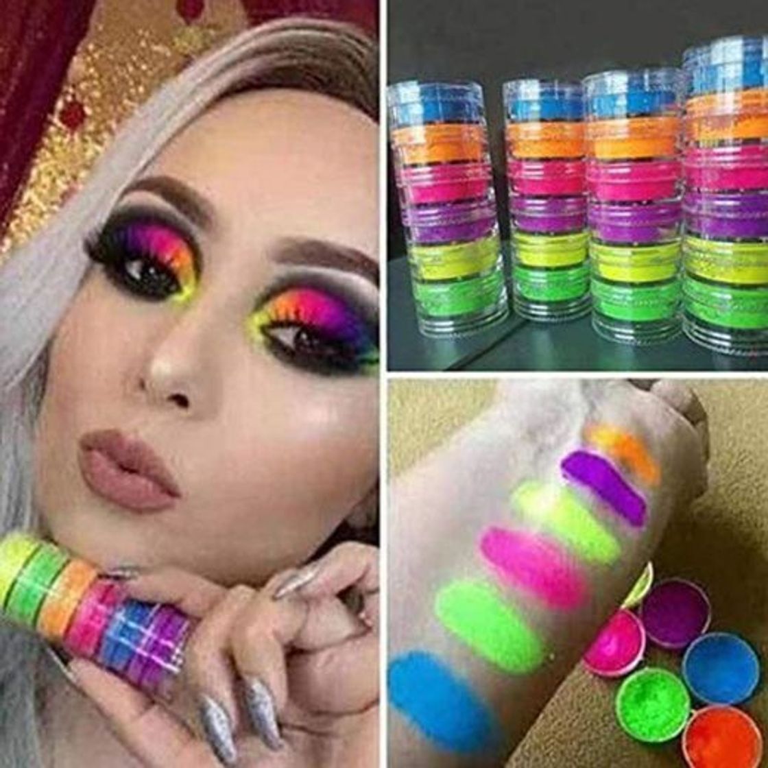 Social Pigmento de sombra de ojos Shimmer duradero brillo cosmético Sombra de ojos