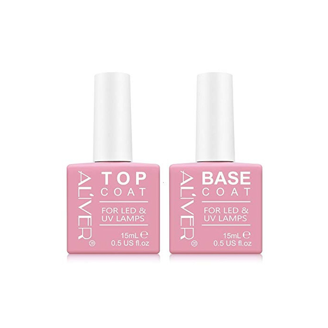 Product Top coat y Base Coat Semipermanente Esmalte Semipermanente UV LED Kit