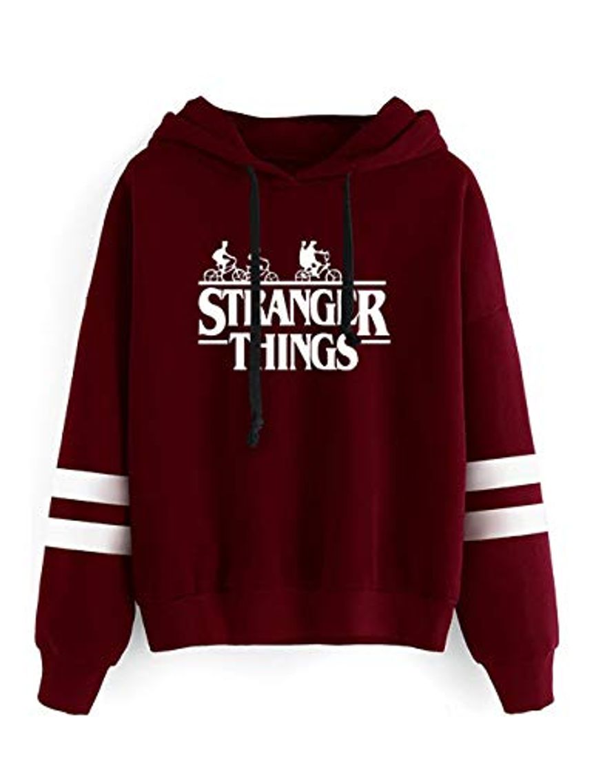 Moda KIACIYA Sudadera Stranger Things Niña, Sudadera Stranger Things 3 Unisex Mujer Hombres