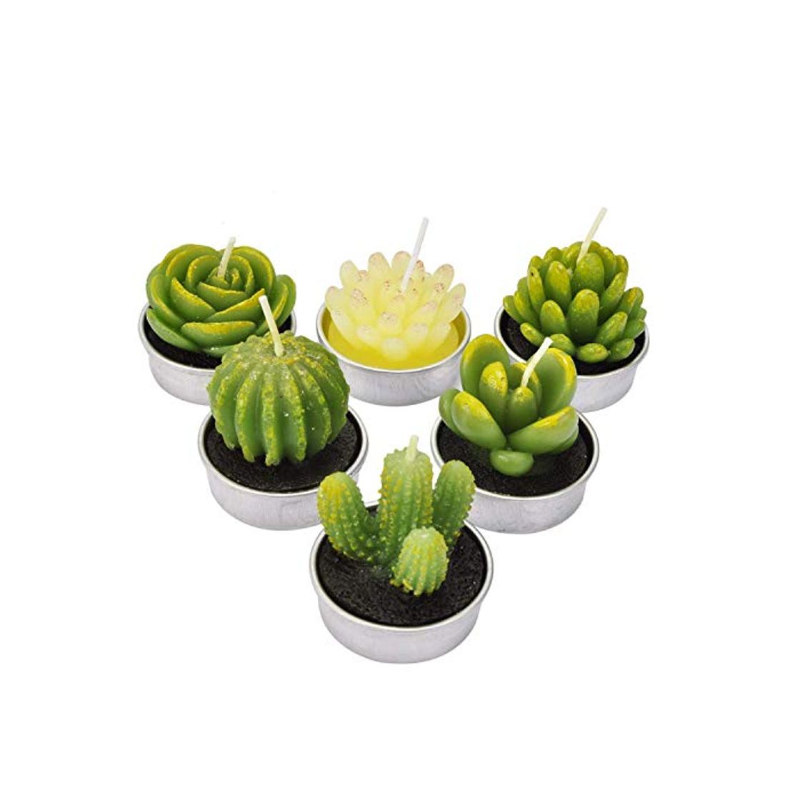 Elemento de la categoría hogar LA BELLEFÉE - Velas Cactus