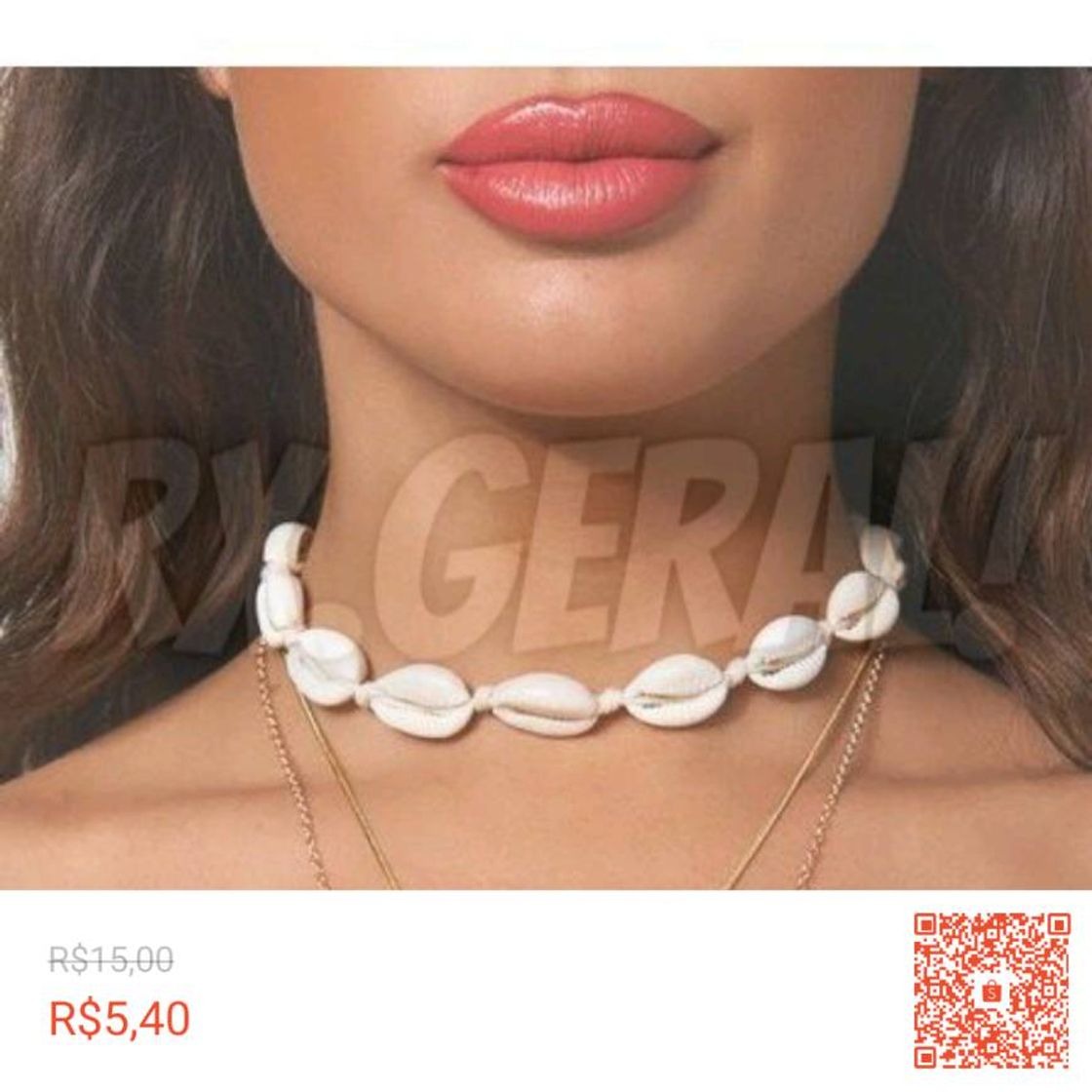 Fashion Colar de búzios bem blogueirinha na shopee baratinha amei🥰