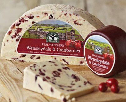 Yorkshire Wensleydale & Cranberries Cheese