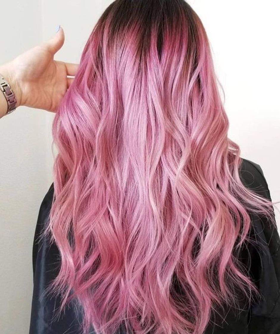 Moda Cabelo rosa