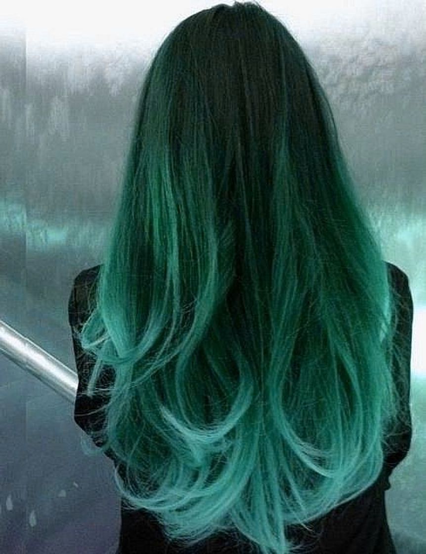 Moda Cabelo verde