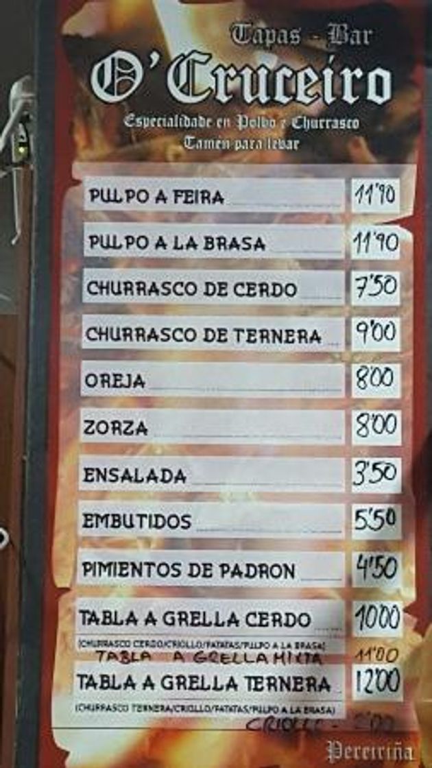 Restaurantes O Cruceiro