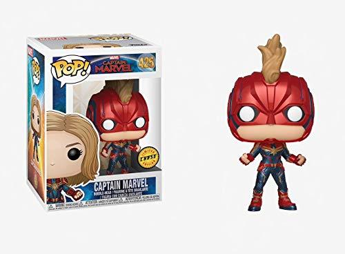 Game Funko Pop! Chase - Figura de Vinilo Captain Marvel de Captain Marvel