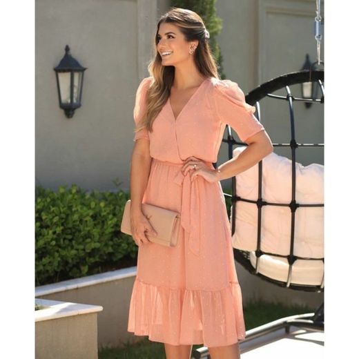 Vestido midi casual 