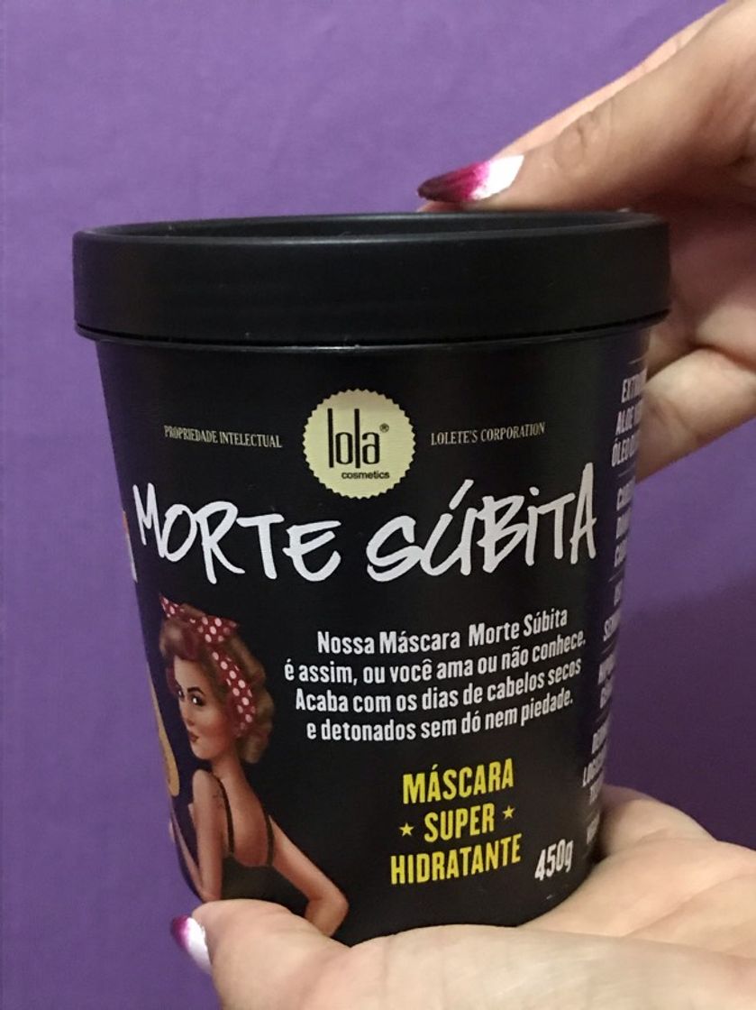 Moda Máscara Super Hidratante Morte Súbita - Lola Cosmetics