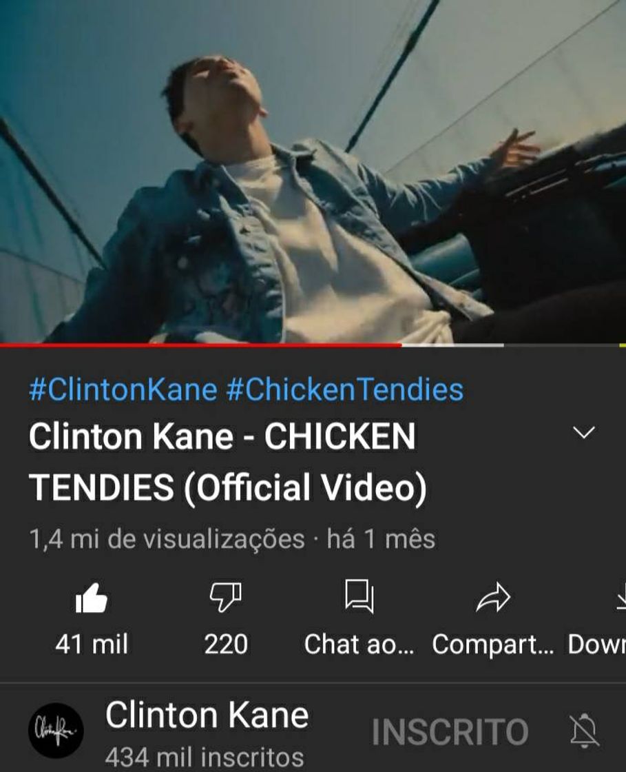 Moda Clinton Kane - CHICKEN TENDIES (Official Video) - YouTubechi