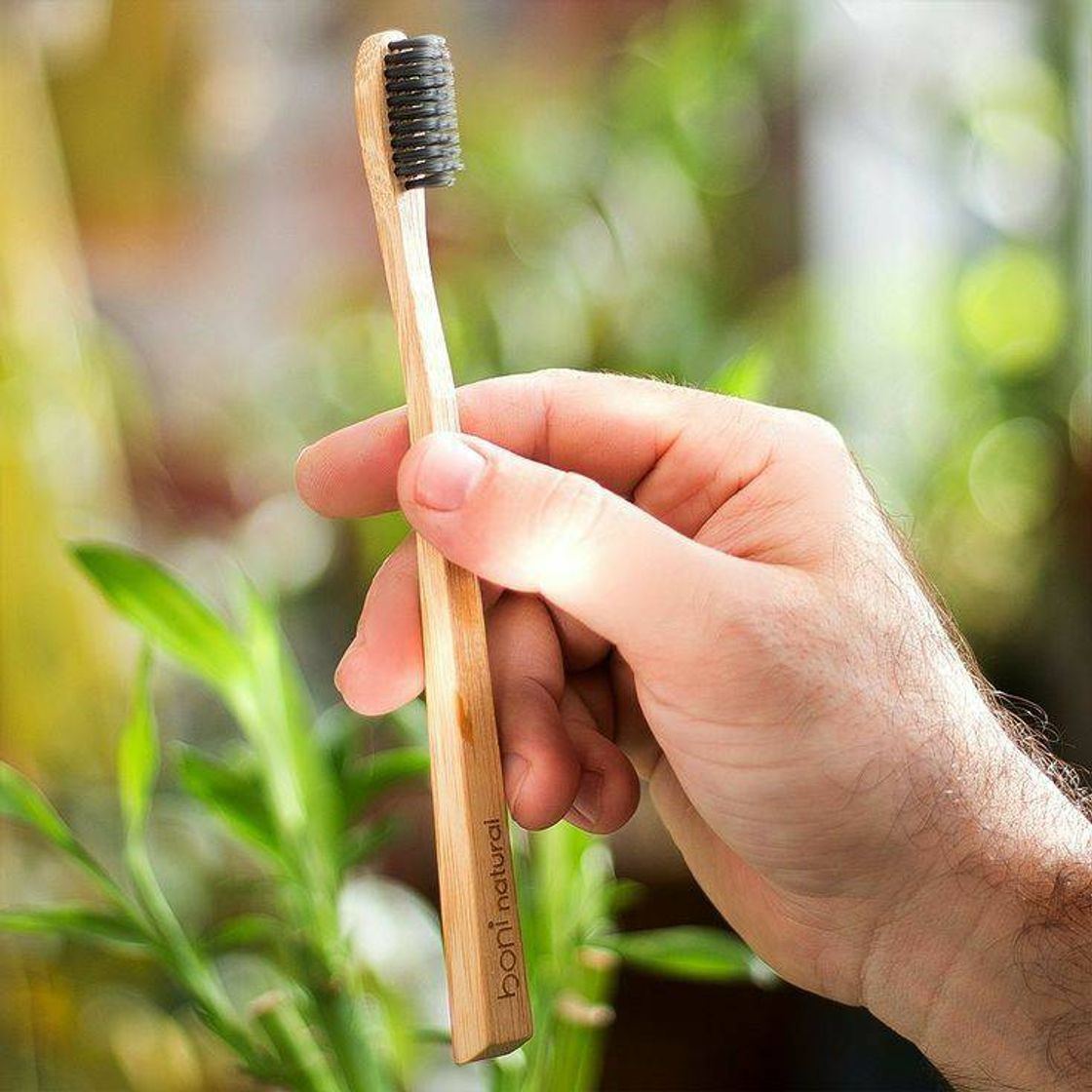 Moda Escova de dente de bambu