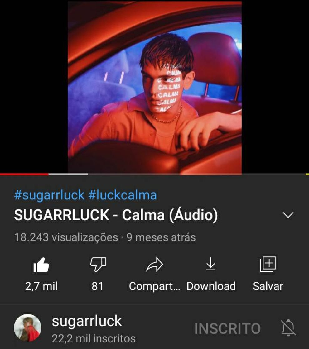 Moda Sugarrluck - Calma