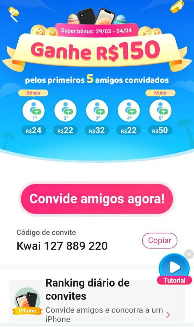 Moda App para ganhar dinheiro 