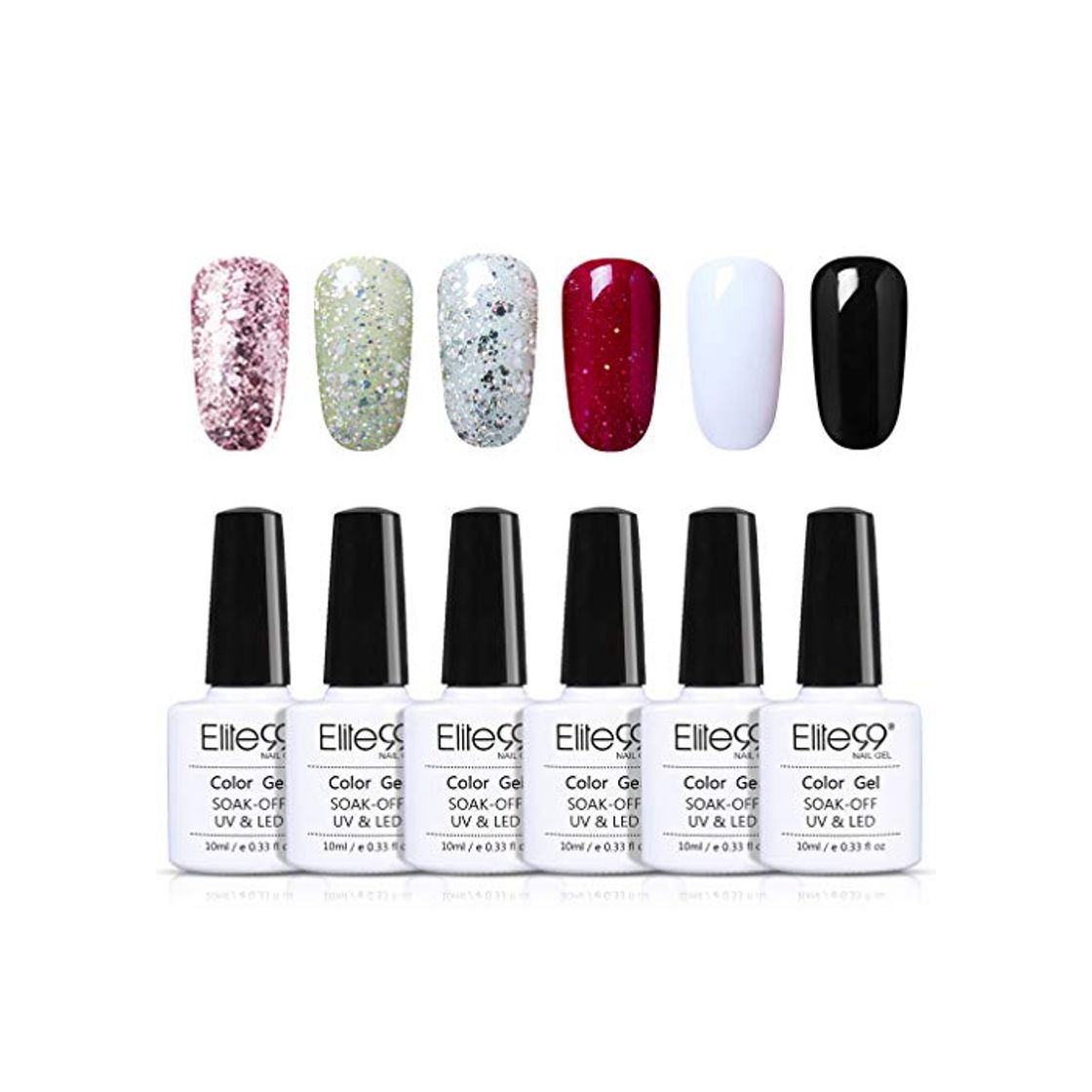 Beauty Elite99 Esmaltes Semipermanentes de Uñas en Gel UV LED