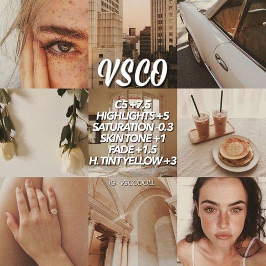 Edition VSCO for skin