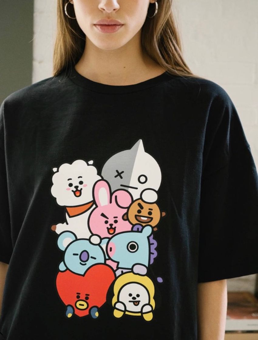 Moda Camiseta larga BT21