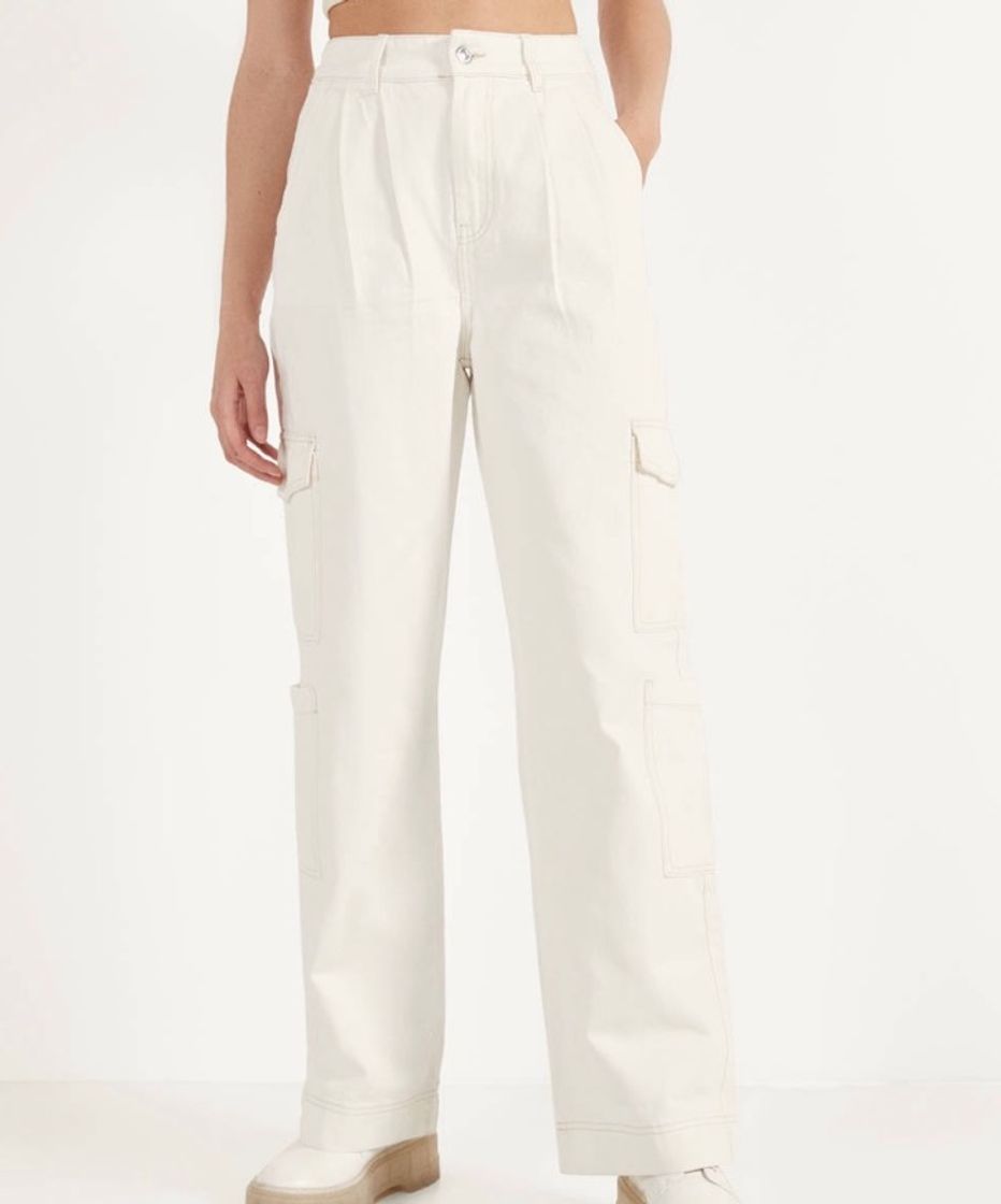 Moda Pantalones cargo blancos