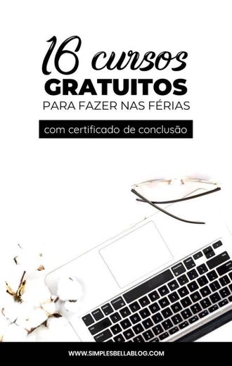 16 cursos para fazer nas férias 