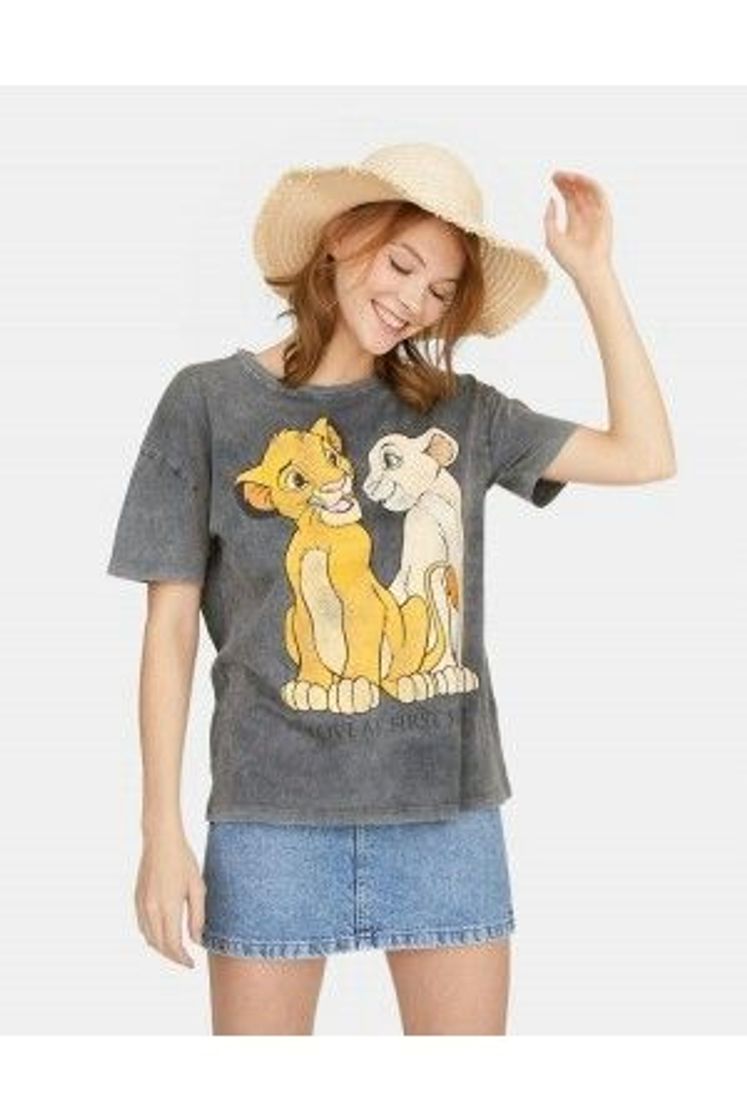 Social Camiseta Simba&Nala- Stradivarius 