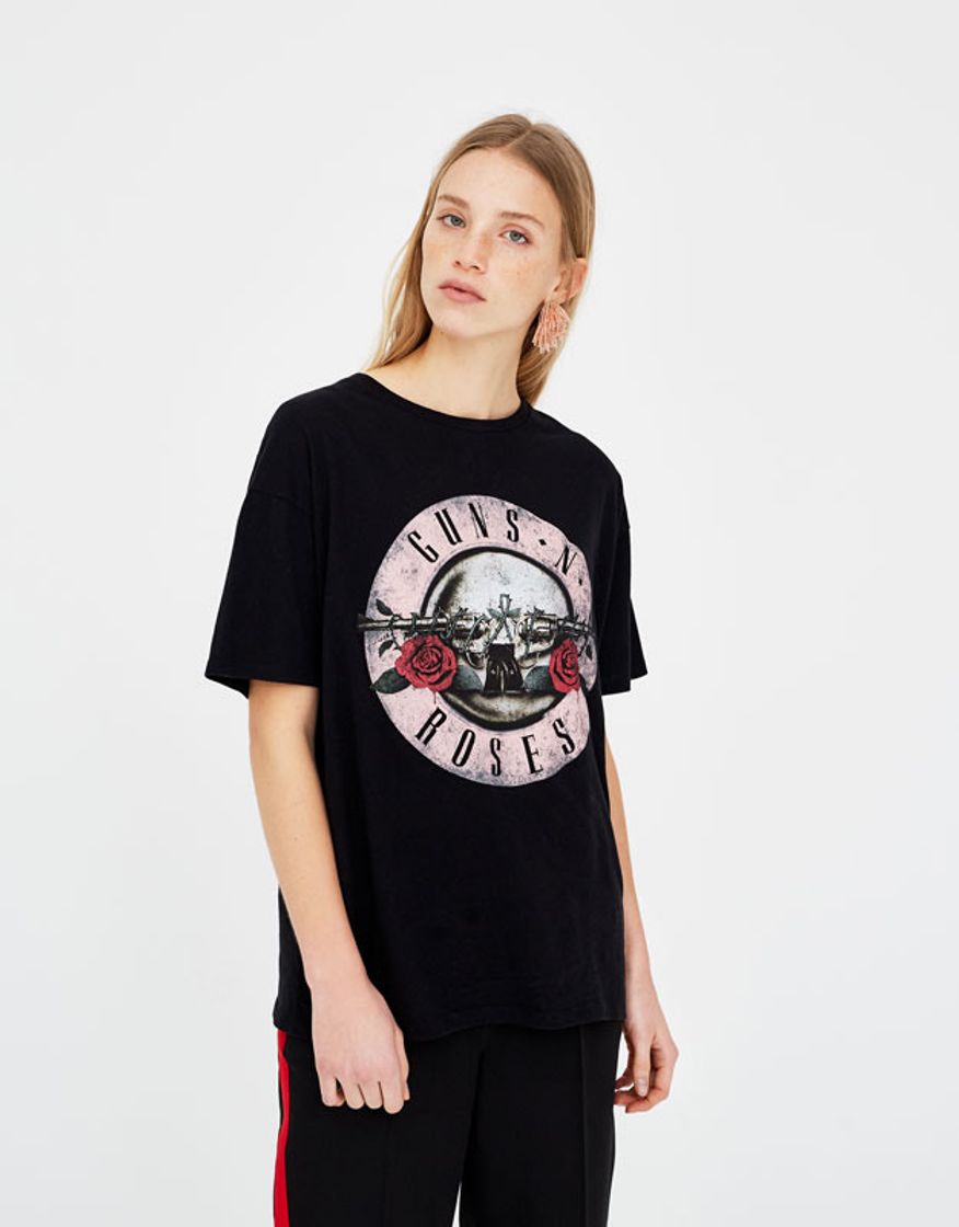Social Camiseta Guns and roses-Pull and bear 