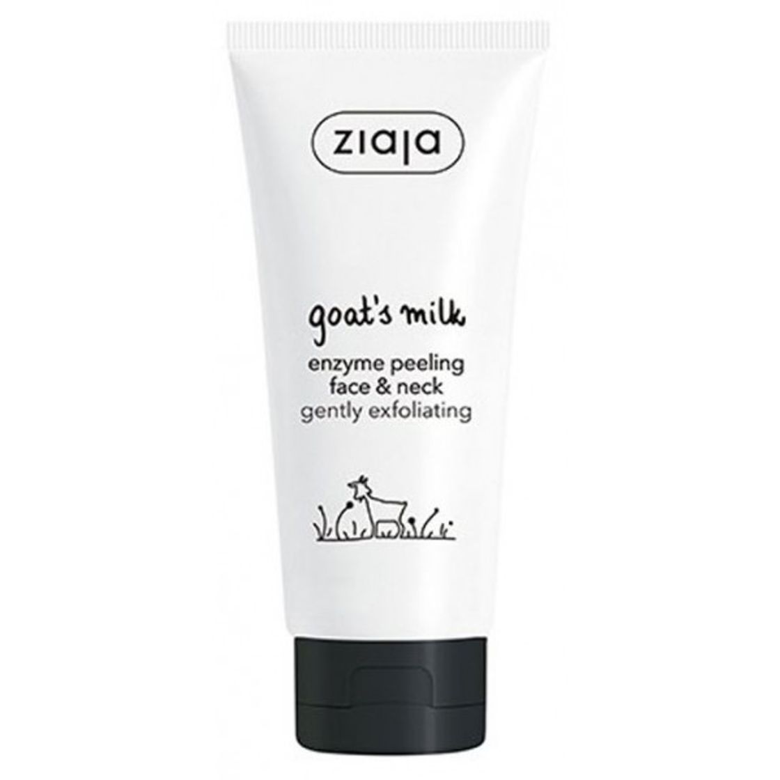 Social Leche de Cabra Peeling Enzimático para rostro y cuello Ziaja 