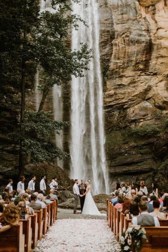 Casamento cachoeira 