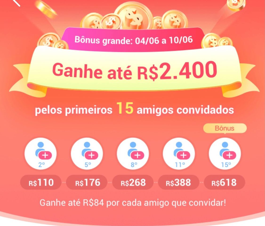 Apps HORA DE GANHAR 2,400