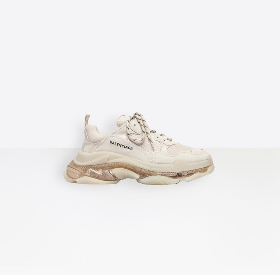 Moda OFF WHITE Triple S Clear Sole Sneaker for Men | Balenciaga