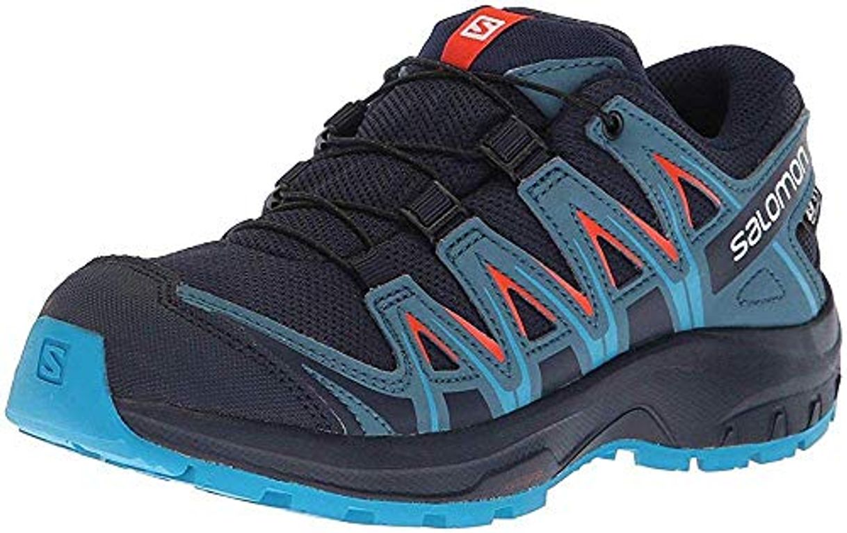 Fashion Salomon XA Pro 3D CSWP K, Zapatillas de Deporte Unisex Niños, Azul/Naranja