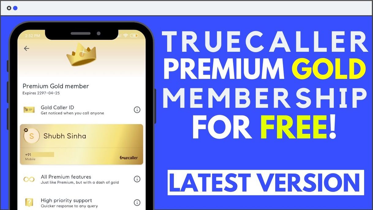 App truecaller gold - YouTube