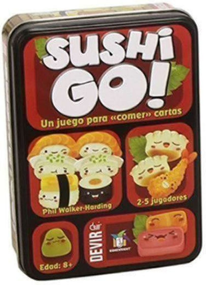 Product Devir- Sushi Go Juego de Mesa, Multicolor, Miscelanea