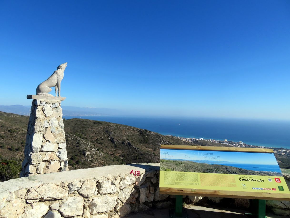 Lugar Mirador de la Cañada del Lobo, Torremolinos (Rincón Singular)