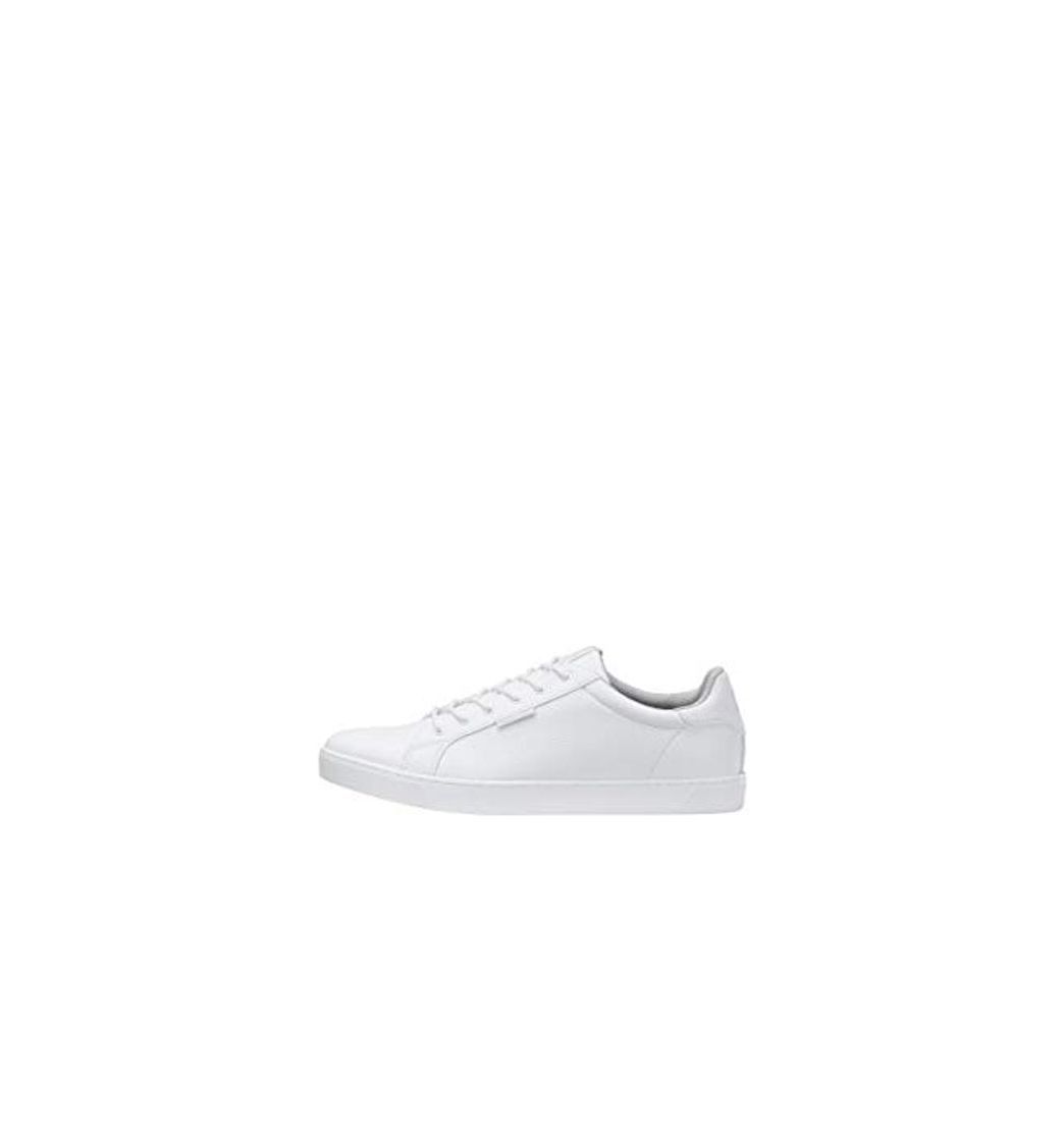 Moda JACK & JONES Jfwtrent PU 19 Noos, Zapatillas Hombre, Blanco